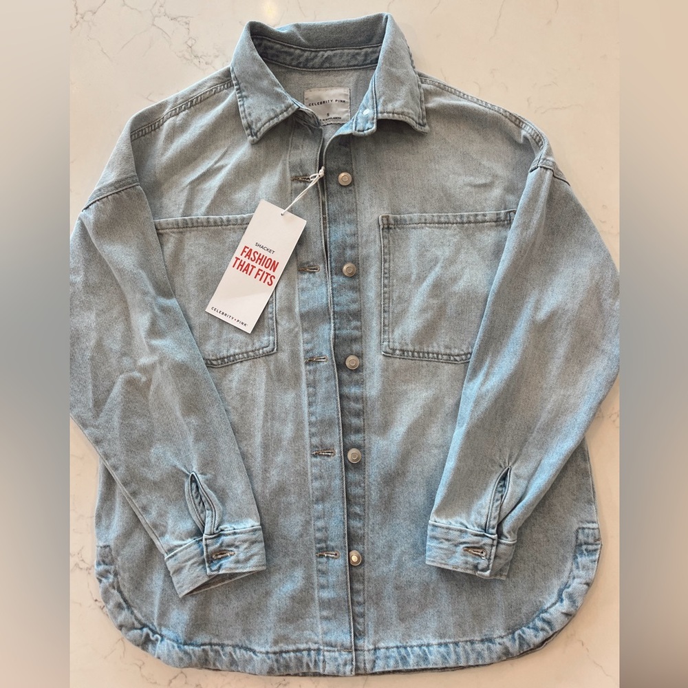 Women’s bottom up jean jacket